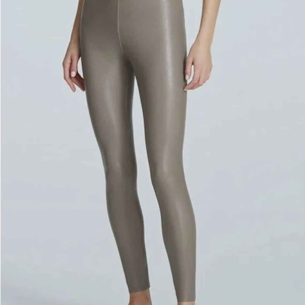 NWT Commando Faux Leather Leggings - Taupe
